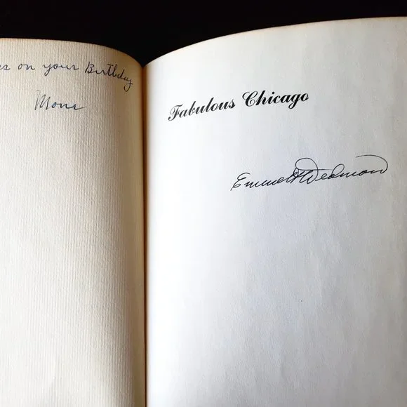 1953 Fabulous Chicago by Dedmon Emmett - First Edition Signed Hardcover - Picture 10 of 13